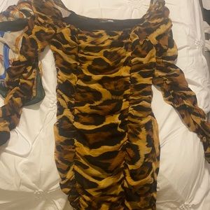 fashion nova cheetah dress
